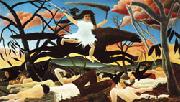 Henri Rousseau War(Cavalcade of Discord) China oil painting reproduction